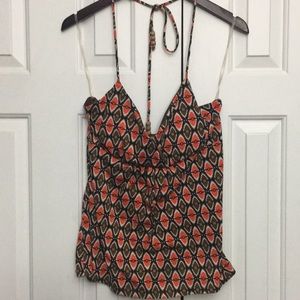 🇺🇸Cato M Halter top brown & Orange